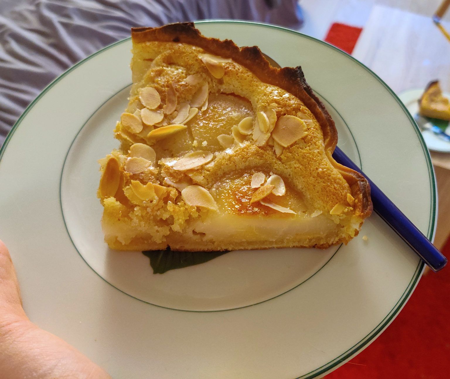 Tarte Aux Poires Et Aux Amandes Amandine Ou Bourdaloue V Gane